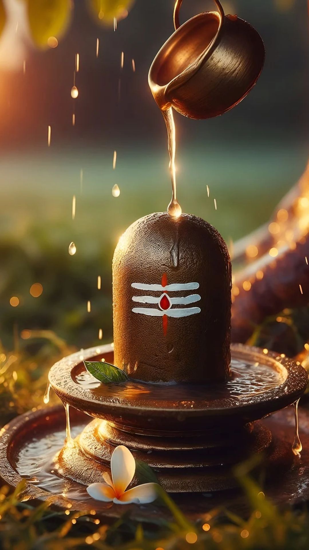 शिवलिंग का अभिषेक न सिर्फ जल बल्कि तेल से भी