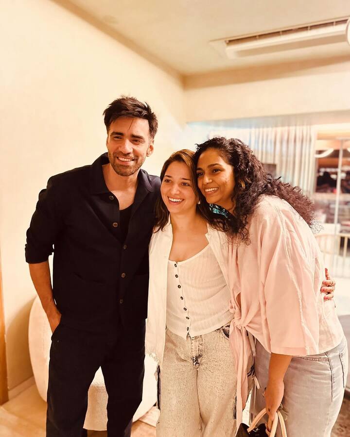 The film also features Divya Dutta and Zoya Afroz in pivotal roles. (All images: Instagram/@tamannaahspeaks)