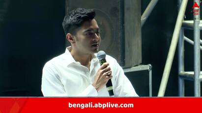 TMC MP Abhishek Banerjee attacks BJP over Bangladesh Issue Abhishek Banerjee on Bangladesh: কেন্দ্রে তো ওদেরই সরকার, সেখানে এই বীরত্বটা দেখাক! বাংলাদেশ নিয়ে BJP-কে বিঁধলেন অভিষেক