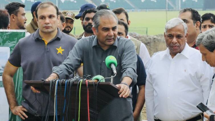 भारत से बराबरी चाहता है पाकिस्तान! हाइब्रिड मॉडल पर PCB चीफ का जवाब भारत से बराबरी चाहता है पाकिस्तान! हाइब्रिड मॉडल पर PCB चीफ का जवाब
