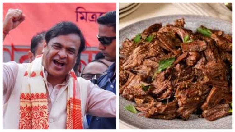 Assam CM Himanta Biswa Sarma says Ready To Ban Beef If Congress Asks For It 