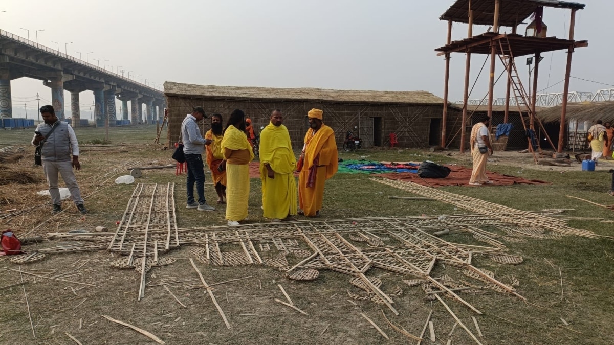 महाकुंभ: इको फ्रेंडली बनाए जा रहे साधु-संतों और अखाड़ों के शिविर, 25 हजार को मिला है रोजगार