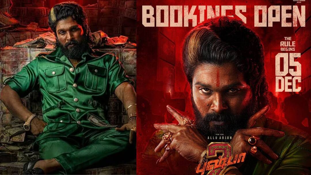 Allu Arjun’s 'Pushpa 2' Breaks Records In Advance Bookings In Hindi Belt; Sells 55,000 Tickets In 10 Hrs Pushpa 2:ஒரு டிக்கெட் ரூ.3,000! முன்பதிவு ரேஸில் பாகுபலி -2 -ன் சாதனையை முறியடிக்குமா புஷ்பா-2?