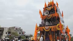 Washim News : संत सखाराम महाराज पुण्यतिथी निमित्त  100 वा रथोत्सव; हजारो भाविकांची मांदियाळी