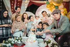 Rubina Dilaik And Abhinav Shukla Celebrate First Birthday Of Twin Daughters, Edhaa And Jeeva