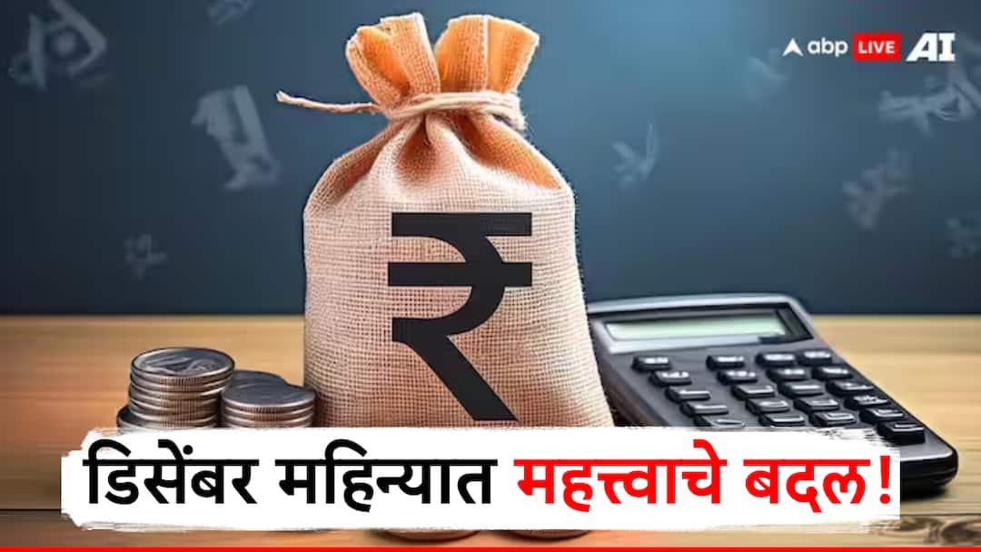 december month started know what baking credit card gas cylinder financial Rules Changed बँकिंग ते क्रेडिट कार्ड, डिसेंबर महिन्यात महत्त्वाच्या नियमांत मोठे बदल, जाणून घेणं गरजेचं, अन्यथा बसू शकते खिशाल झळ!