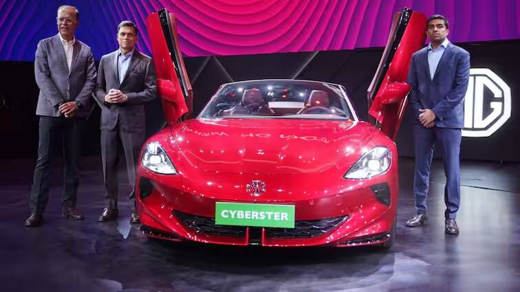Auto Launch Soon mg will launch mg cyberster first electric sports car in india EV: ભારતમાં આવી રહી છે ઇલેક્ટ્રિક સ્પૉર્ટ્સ કાર, 580 kmની રેન્જ સાથે છે એટ્રેક્ટિવ ડિઝાઇન