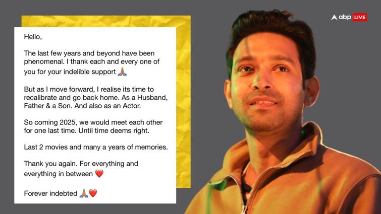 zero se restart actor vikrant massey post on retirement or break could be a pr stunt or marketing strategy what netizens react Zero se Restart करेंगे विक्रांत मैसी, रिटायरमेंट की खबरें गलत! कहीं PR के चक्कर में तो नहीं फंस गए एक्टर? नेटिजंस दे रहे हिंट