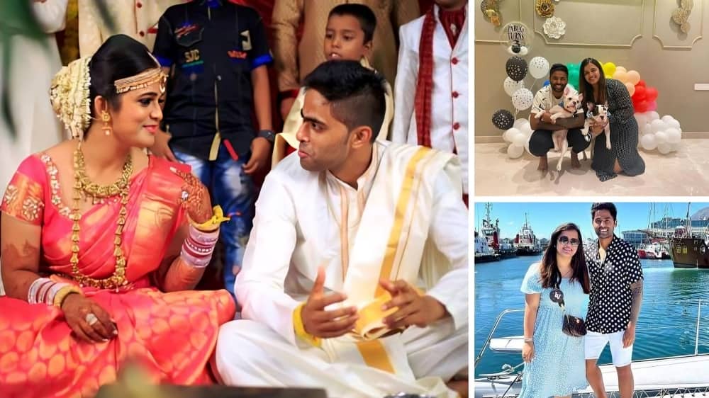 Suryakumar Yadav And Devisha Shetty Love Story : आयुष्यातील पहिलं प्रेम ते आयुष्याचे साथीदार; साऊथ इंडियन फॅमिलीमधील देविशा शेट्टी अन् सूर्यादादाच्या पहिल्या भेटीची भन्नाट कहाणी Suryakumar Yadav And Devisha Shetty Love Story Devisha is a very skilled and trained dancer Suryakumar Yadav And Devisha Shetty Love Story : आयुष्यातील पहिलं प्रेम ते आयुष्याचे साथीदार; साऊथ इंडियन फॅमिलीमधील देविशा शेट्टी अन् सूर्यादादाच्या पहिल्या भेटीची भन्नाट कहाणी
