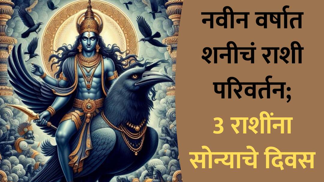 Shani Gochar 2024 : तब्बल दीड वर्षानंतर शनीचं राशी परिवर्तन; 'या' 3 राशींचं फुटकं नशीब उजळणार, नवीन नोकरीसह बँक बॅलन्स वाढणार Shani Gochar 2024 Saturn transit in meen rashi these 3 zodiac signs will be more lucky and wealthy check here Shani Gochar 2024 : तब्बल दीड वर्षानंतर शनीचं राशी परिवर्तन; 'या' 3 राशींचं फुटकं नशीब उजळणार, नवीन नोकरीसह बँक बॅलन्स वाढणार