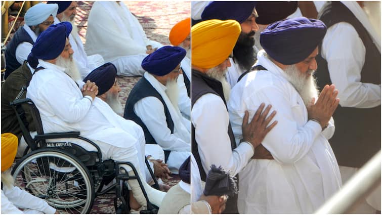 Sukhbir Badal Directed To Perform Guard Duty, Clean Shoes At Golden Temple As Akal Takht Pronounces 'Tankhah'