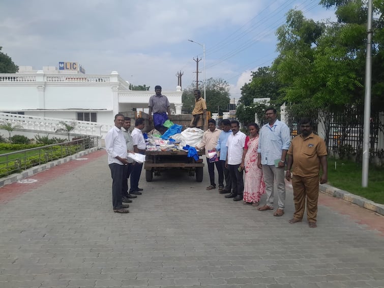 Thanjavur crime 4 tons of goods seized Officials in action raid tnn அதிரடி சோதனையில் இறங்கிய அதிகாரிகள்... சிக்கியது 4 டன் பொருட்கள்: என்ன தெரியுங்களா?