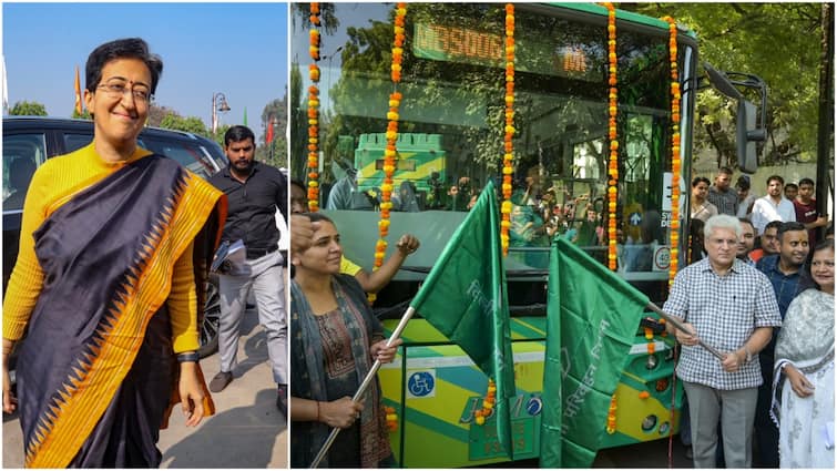 Delhi CM Atishi Inspects 150 Mohalla Buses; Here's When They Will Be Launched