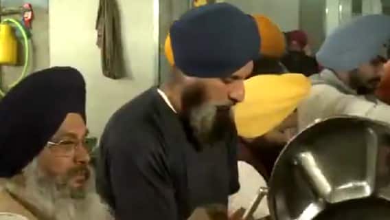 Akali Dal Leader Bikram Singh Majithia Washes Dishes At Golden Temple As 'Act Of Penance': WATCH