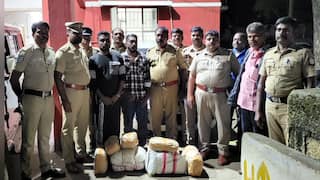 ஆந்திராவிலிருந்து 26 கிலோ கஞ்சா கடத்தல் - தேனியில் சிக்கிய கேரள நபர்கள்