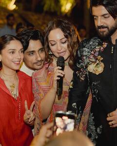 Aditi Rao Hydari Siddharths Wedding : సిద్ధార్థ్, అదితి రావు పెళ్లిలో సందడి చేసిన సెలబ్రెటీలు.. దుల్కర్ సల్మాన్ నుంచి సోనాక్షి సిన్హా వరకు