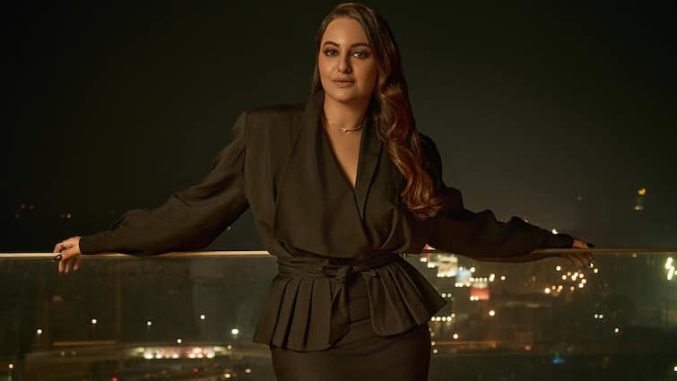 Sonakshi Sinha Shows Power Dressing In A Structured And Sleek Black Ensemble, PICS