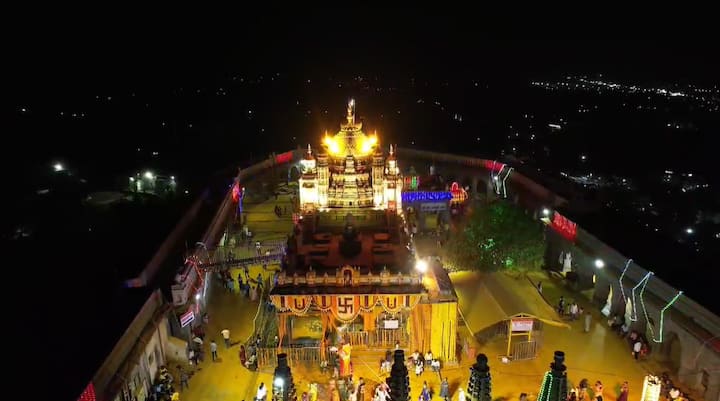 जेजुरी गडाची ड्रोनची दृश्य खास माझाच्या प्रेक्षकांसाठी...