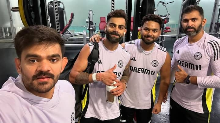 India's star wicketkeeper-batter Rishabh Pant posted pictures with Virat Kohli and India's assistant coach Abhishek Nayar ahead of the IND vs AUS 2nd Test of the Border-Gavaskar Trophy (BGT) 2024-25.