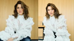 Tamannaah Bhatia: तमन्ना भाटियाचा ग्लॅम लूक; पांढऱ्या रफल टॉपमध्ये दिसतेय खास!