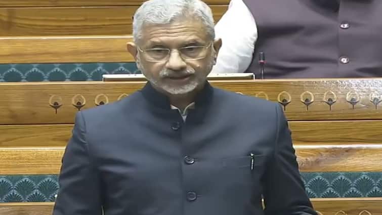 Parliament Winter Session 2024 EAM S Jaishankar  addressed India China ties in Lok Sabha Parliament Winter Session 2024: 'LAC પર સ્થિતિ સામાન્ય છે', ભારત-ચીન સંબંધ પર સંસદમાં વિદેશમંત્રીએ આપ્યું નિવેદન