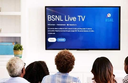 BSNL launches iftv service skypro tv app free hd channels for users  BSNL એ લોન્ચ કરી નવી સર્વિસ, સેટ-ટૉપ બોક્સ વગર ફ્રીમાં જોઈ શકશો 500થી વધુ HD ચેનલ 