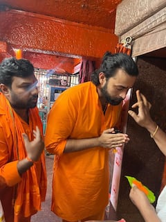 Varun Tej :  హనుమాన్ మాల వేసుకున్న  వరుణ్ తేజ్..కొండగట్టులో ప్రత్యేక పూజలు!