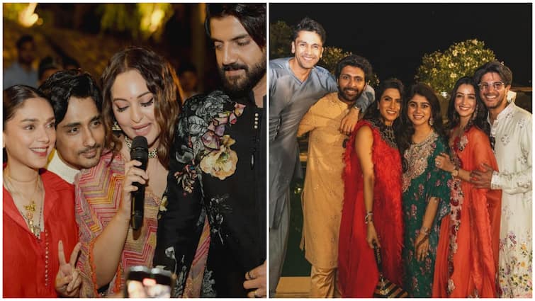 Inside PICS From Aditi-Siddharth's Wedding Show Dulquer Salmaan, Sonakshi And Others In Attendance