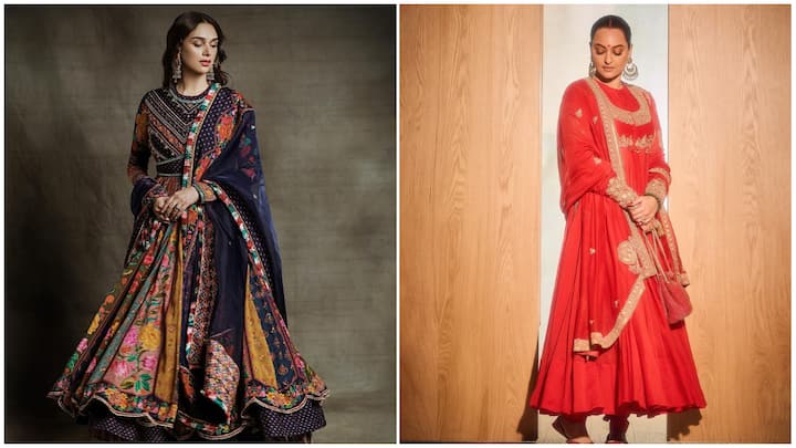 From intricate threadwork to vibrant colors, each outfit exudes elegance, making it a stunning choice for engagements, sangeets, and other festive events.