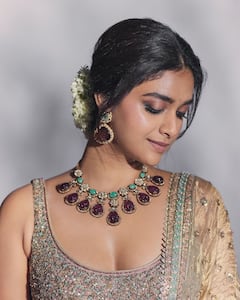 Keerthy Suresh: కాబోయే కొత్త పెళ్లి కూతురు... బ్యూటిఫుల్ లెహంగాలో బుట్ట బొమ్మలా