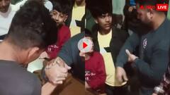 निकल गई होशियारी! दोस्त से पंजा लड़ाते हुए टूटा शख्स का हाथ, वीडियो देख छूट जाएगा पसीना