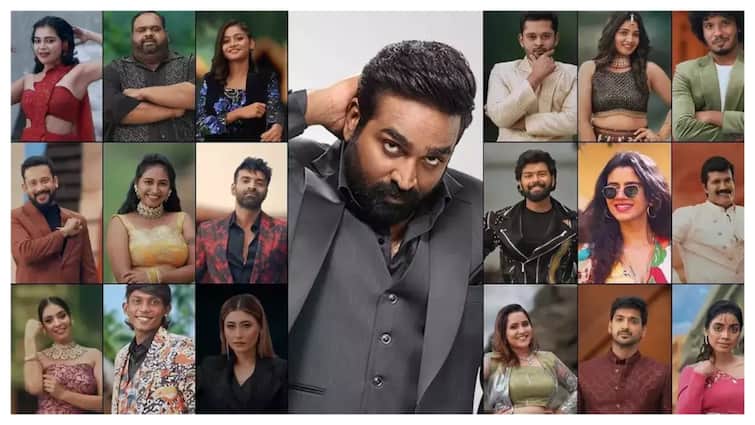 Vijay sethupathi hosting bigg boss tamil season 8 this week elimination Bigg Boss Tamil Season 8 Eviction: விஜய் சேதுபதியை காப்பாற்ற பிக்பாஸ் வீட்டை விட்டு வெளியேற்றப்பட்ட போட்டியாளர்? டபுள் எவிக்ஷனில் நடந்த ட்விஸ்ட்!