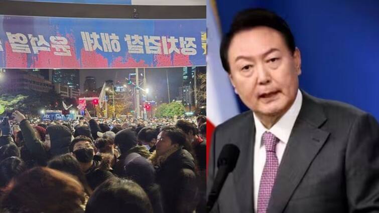 six hour martial law drama by south korea president yoon all you need to know details in tamil South Korea: 6 மணி நேர கூத்து - இரவோடு இரவாக ராணுவ சட்டம் வாபஸ், தென்கொரியாவில் நடந்தது என்ன? புதிய அதிபர்?