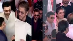 राजकीय नेते - बॉलीवूड सेलिब्रेटी सगळ्या दिग्ग्जांची हजेरी; पाहा कोण कोण पोहचलं शपथविधी कार्यक्रमाला!