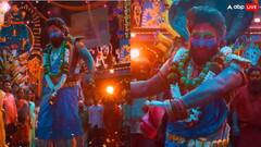 पैर में घुंघरू बांध, डार्क मेकअप और साड़ी पहन अल्लू अर्जुन ने किया ऐसा डांस