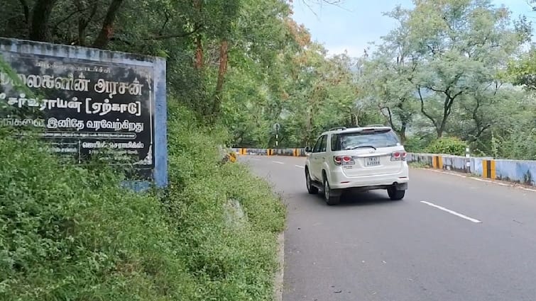 Salem news Traffic has started on Yercaud hill pass - tnn சுற்றுலா பயணிகளுக்கு ஹேப்பி நியூஸ்... ஏற்காடு மலைப்பாதையில் தொடங்கியது போக்குவரத்து