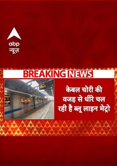 Delhi Metro की ब्लू लाइन मेट्रो की केबल चोरी | #shorts