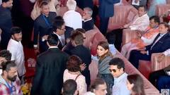 Shah Rukh, Salman Hug Each Other, Ranbir Kapoor, Ranveer Singh Also Attend Maharashtra CM's Oath Ceremony. Pics