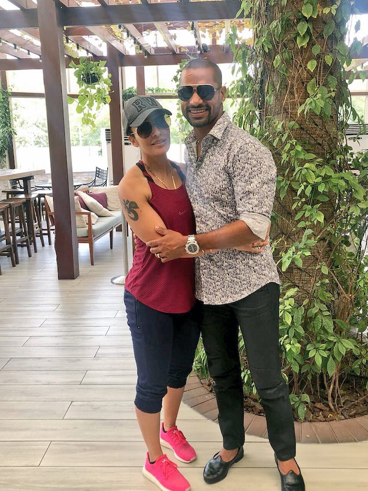 It is said that Harbhajan Singh had a big role in making Dhawan and Ayesha's love story successful. Before getting married in 2012, Dhawan and Ayesha got engaged in 2009.