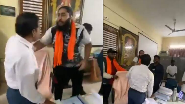 Andhra Pradesh: Dalit Professor 'Attacked By Bajrang Dal Members' At Sri Venkateswara University — Video