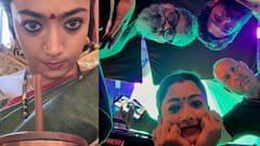 Rashmika Mandanna : 'श्रीवल्ली' ने 'पुष्पा 2' च्या सेटवरील शेअर केले BTS फोटो, एकदा पाहाचं!