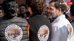 Congress Protest On Adani: રાહુલ અને પ્રિયંકા સ્પેશિયલ જેકેટ પહેરીને પહોંચ્યા સંસદમાં,લખ્યું હતું-'મોદી-અદાણી એક હૈ'