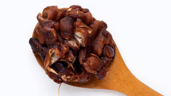 6. Tamarind: Tamarind is a main ingredient of South Indian cuisines. It's known for its tangy and sour flavour. It enhances the taste of curries, chutneys, and rice dishes, adding balance. (Image Source: Canva)
