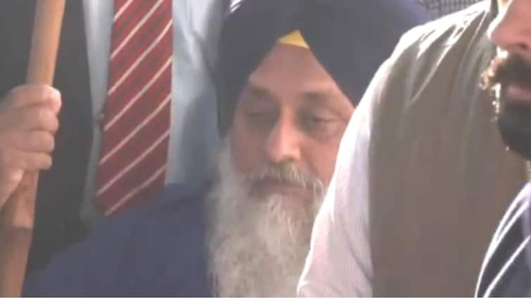 Sukhbir Singh Badal Reaches Next Stop For 'Seva' Day After Assassination Bid: Watch