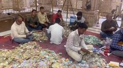 सांवलिया सेठ मंदिर में धन की वर्षा, अब तक 25 करोड़ रुपये से अधिक का चढ़ावा, गिनती जारी