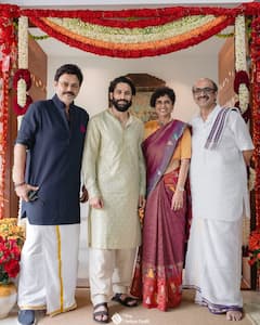 SoChay Marriage : అక్కినేని వారి పెళ్లిలో దగ్గుబాటి ఫ్యామిలీ హంగామా.. నాగచైతన్యకి దిష్టి చుక్క పెట్టి మరీ రెడీ చేసిన వెంకీ మామ