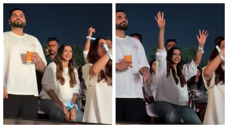 Deepika Padukone Grooves at Diljit Dosanjh’s Concert In Bangalore. Watch Video