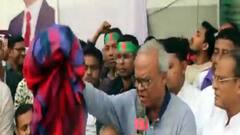 Bangladesh violence: બાંગ્લાદેશમાં ભારતીય પ્રોડક્ટનો બહિષ્કાર, BNP નેતાએ વિરોધમાં સળગાવી પત્નીની સાડી, જુઓ વીડિયો