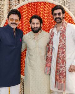 SoChay Marriage : అక్కినేని వారి పెళ్లిలో దగ్గుబాటి ఫ్యామిలీ హంగామా.. నాగచైతన్యకి దిష్టి చుక్క పెట్టి మరీ రెడీ చేసిన వెంకీ మామ