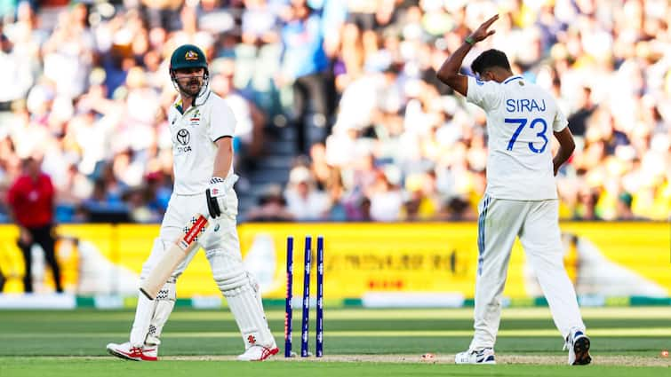 Mohammad Siraj Sledges Travis Head After Dismissing Him During Adelaide Test; Gets Heavily Booed | WATCH